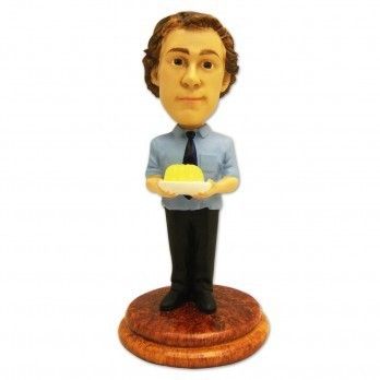   THE OFFICE JIM HALPERT BOBBLEHEAD BOBBLE HEAD JOHN KRASINSKI  