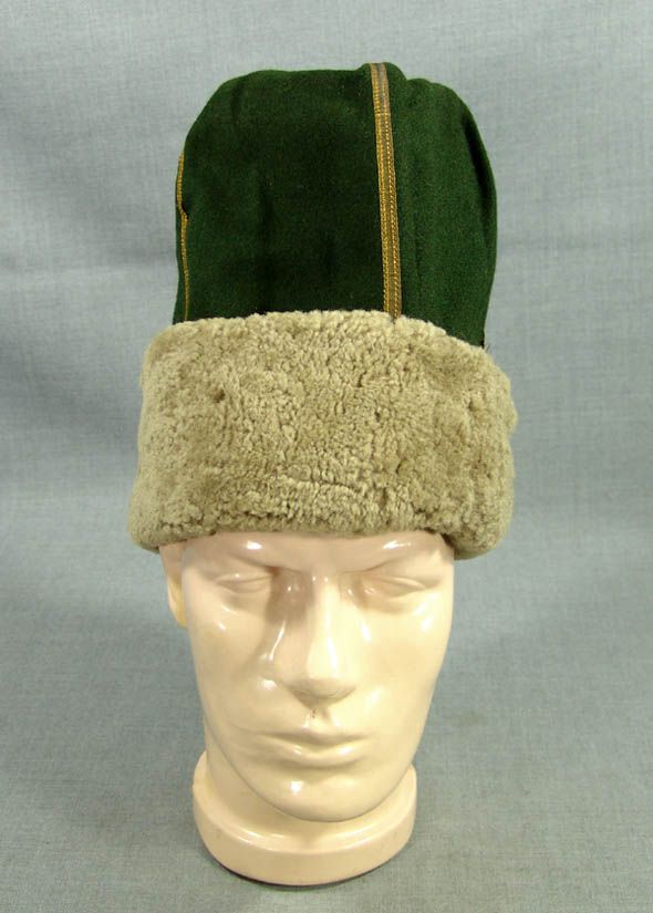 WWI IMPERIAL RUSSIAN COSSACK WINTER FUR CAP HAT PAPAKHA  