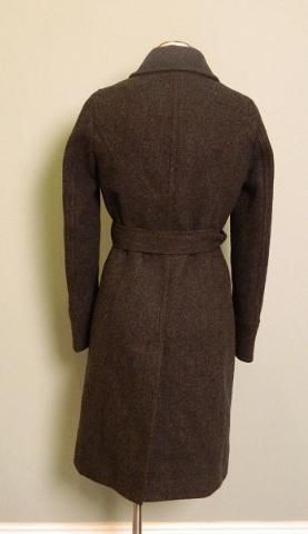 JCrew Stadium Cloth Boulevard Trench Coat 2 heather charcoal $325 