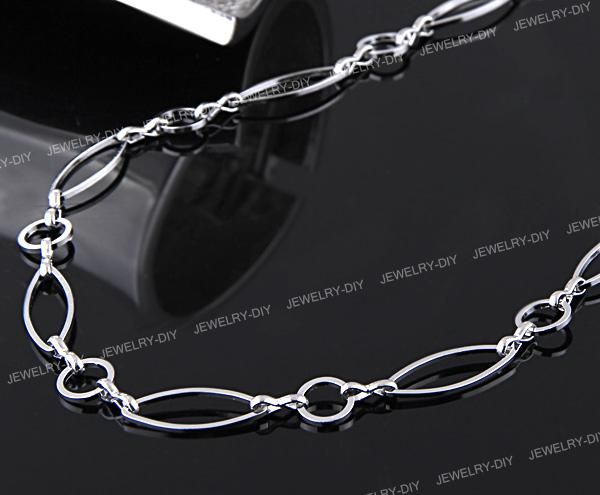 Metre Metal Eye Round Ring Link Chain Jewelry Making FASHION  