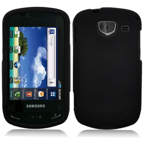 Samsung Brightside U380 Verizon Black Rubberized Hard Case Cover 