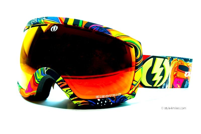 Electric EG2.5 Goggles   Freak Out red chrome  