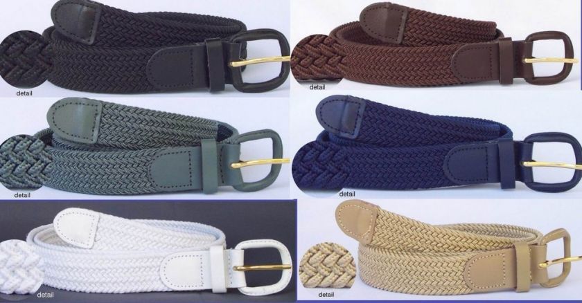 Big & Tall Men Elastic Stretch Belt Wholesale, 7001L  