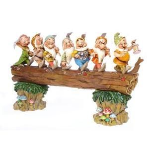 JIM SHORE DISNEY 7 DWARFS HOMEWARD BOUND FIGURINE  