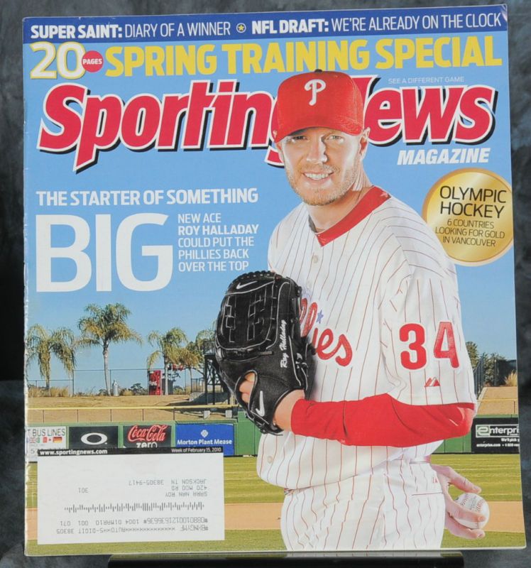 Sporting News Feb.15, 2010 Magazine  Spring Training  