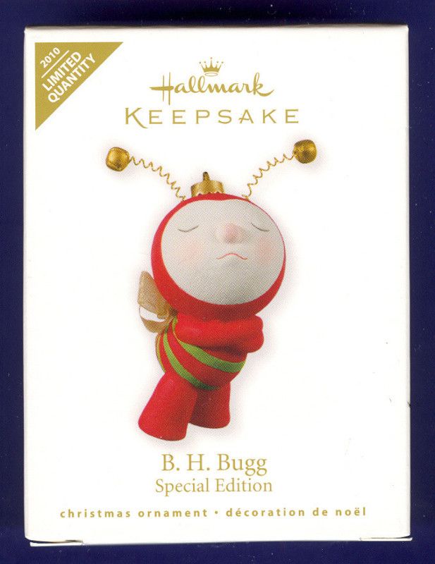 HALLMARK B. H. BUGG SPECIAL LIMITED EDITION KEEPSAKE ORNAMENT NIB 2010 