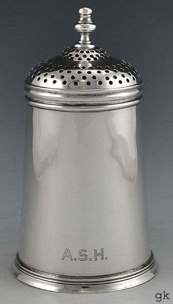 Lovely Sterling Cinnamon/Sugar Shaker Spaulding & Co Early American 