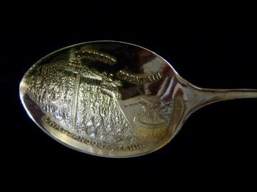 Chattanooga Tenn. Lookout Mt STERLING Souvenir Spoon  