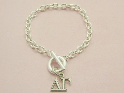 Delta Gamma Sorority Toggle Bracelet Jewelry  