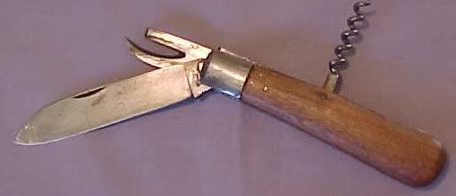 GRAFRATH GERB. SOLINGEN POCKET CAMPING KNIFE  