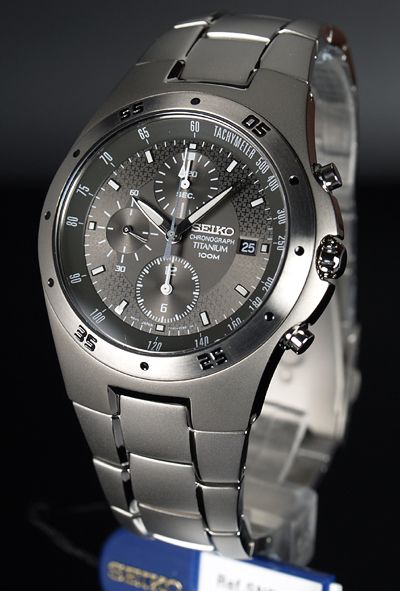 SEIKO SPORTS TITANIUM MULTIFUNCTION LATEST SND419P1  