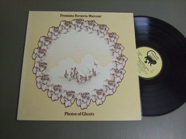 PREMIATA FORNERIA MARCONI Japan LP Photos of Ghosts G/F  