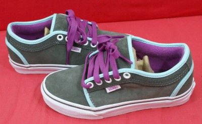   Womens Size 11.0 ( CLSG1 1 ) CHUKKA LOW Suede Grey VANS Shoes  