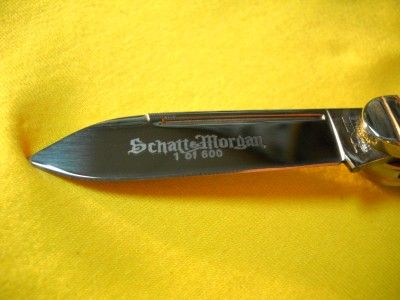   042299 Series XIX October Harvest Smooth Bone Harness Knife NEW  