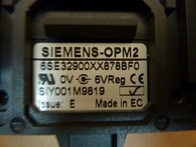 Siemens Operator Interface 6SE32900XX878BF0 #23884  