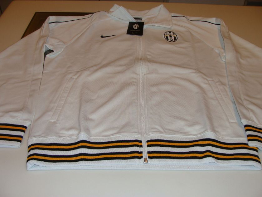 Team Juventus 2012 Soccer Trainer Jacket Full Zip L  