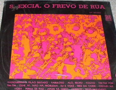 EXCIA O FREVO DE RUA LP RARE LATIN JAZZ SEALED  