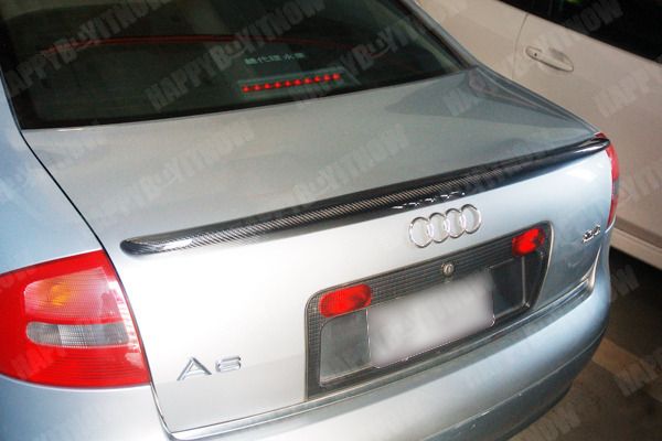 CARBON FIBER AUDI A6 C5 RS6 style Trunk Spoiler NEW 獨家販售 