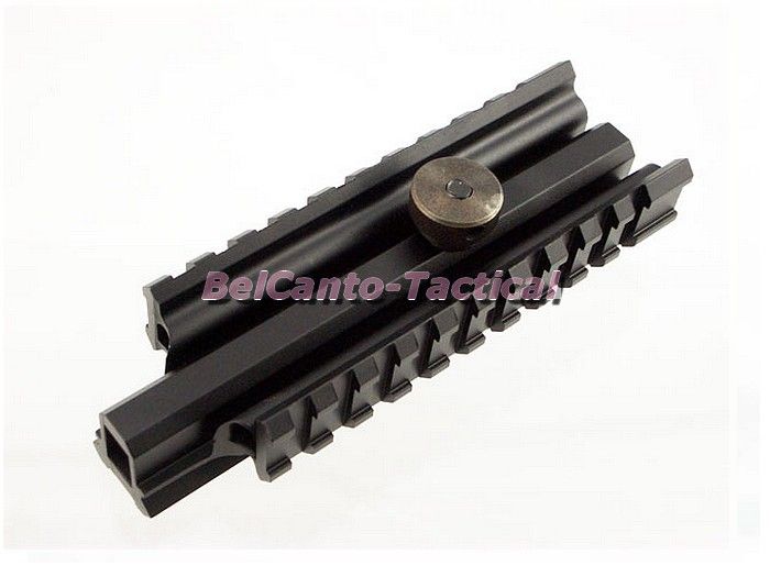Tri Rail 20mm See Through Scope Mount Base for Rifle Carry Handle 