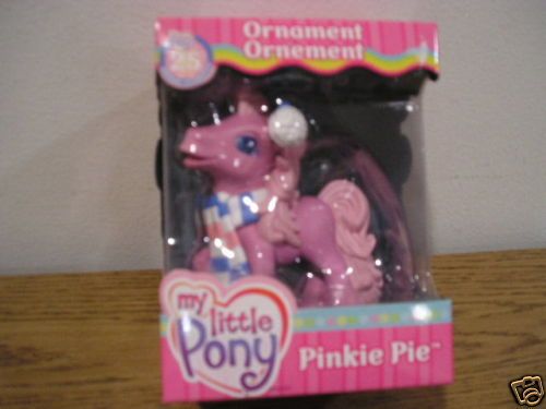 My Little Pony Pinkie Pie w/ headphone holiday ornament  