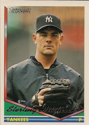 1994 Sterling Hitchcock Yankees Topps Gold RC #103  