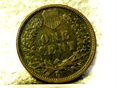 1884 XF INDIAN HEAD CENT 99c N/R ID#OO515  