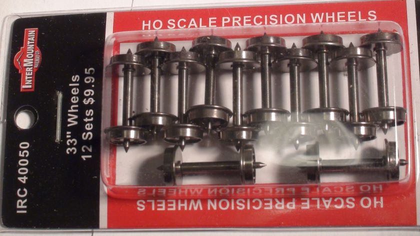 HO INTERMOUNTAIN WHEELS 33 12 SETS IRC40050  