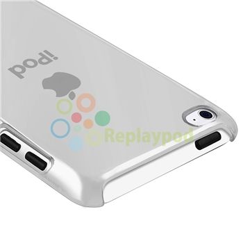 Clear Crystal Slim Hard Snap on Case Cover+Privacy Filter For iPod 