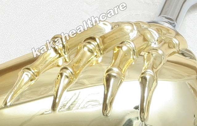 Raider S Road Star Stryker Roadliner Gold Skeleton Paw Rearview 