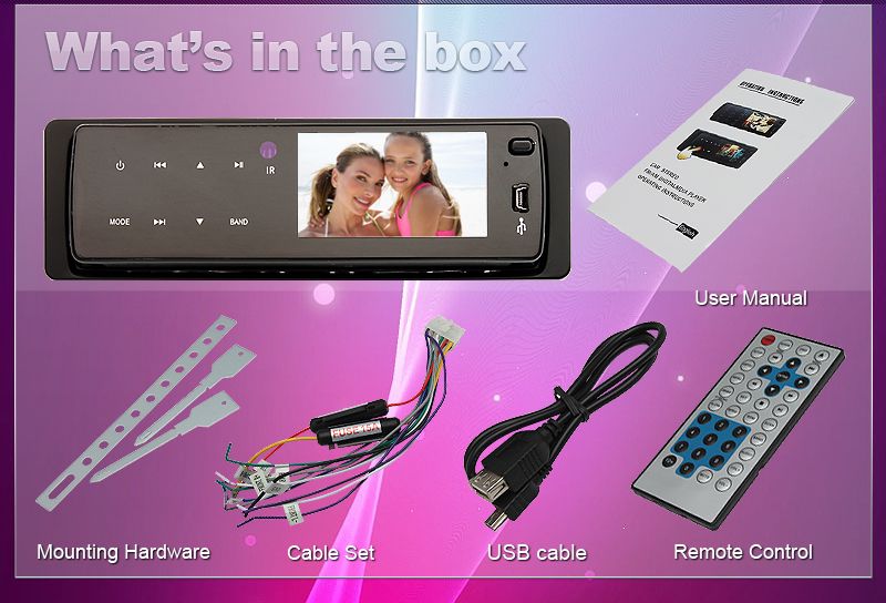   Digital Screen Car Stereo DVD Player Radio USB Local Delivery  
