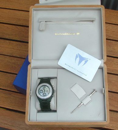 Mens Technomarine Cruise Diamond chronograph watch  