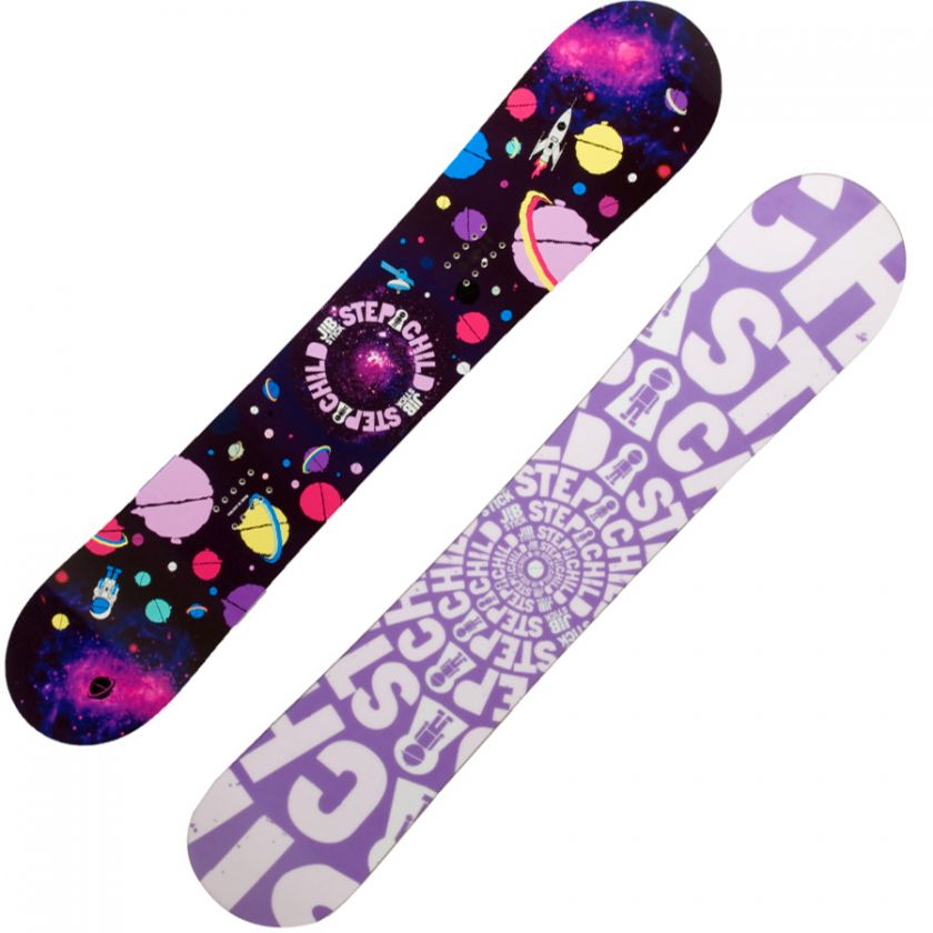 Stepchild Girls Jibstick Snowboard 152 slim   reverse camber   DC Jib 