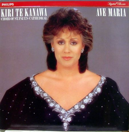 KIRI TE KANAWA ave maria LP mint  HOLLAND 1984  