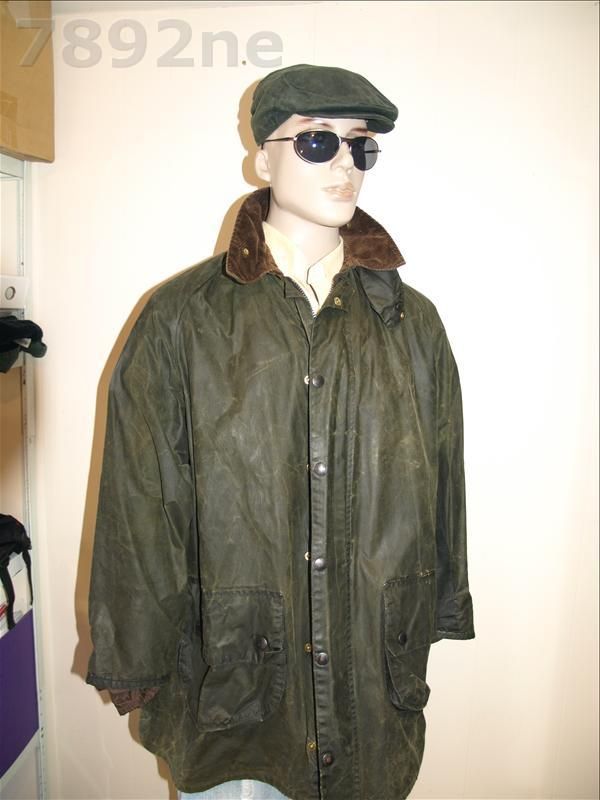 Barbour GAMEFAIR (C44/107CM) GREEN vintage 70s  