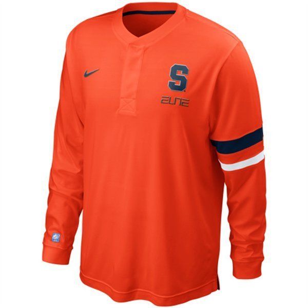 SYRACUSE ORANGE AUTHENTIC 2011 Long Sleeve Shooting Jersey M  