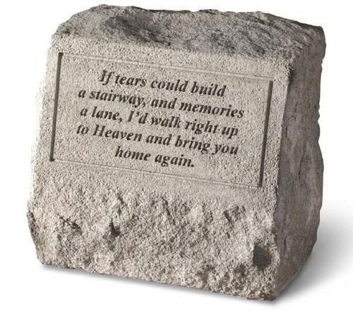 If Tears Could Build Stone Cremation Urn  