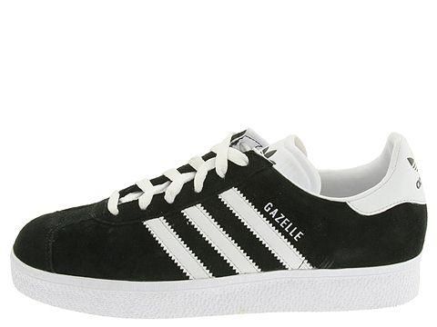 NEW MEN ADIDAS GAZELLE II SUEDE BLACK WHITE ORIGINAL WT  