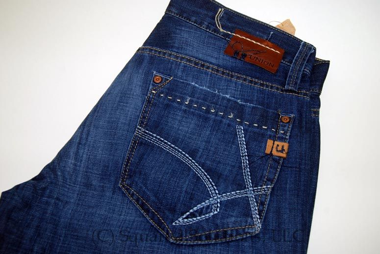 NEW UNION STYLE JEANS BLUE WITH NEW TAGS  