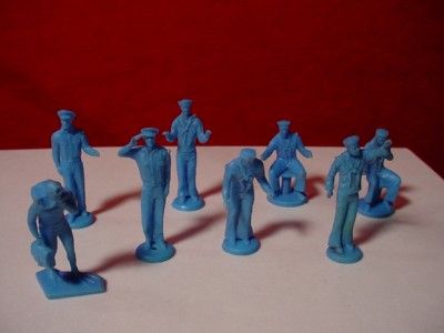   Vintage 1/48 ? 1950s ? SCUBA DIVERS FROGMEN & SAILORS #2 Toy Soldier