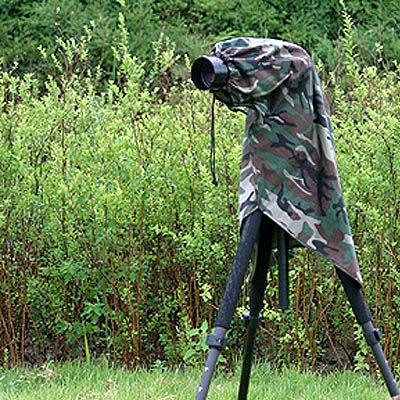 Pro Rain Cover Digital Camera CAMOUFLAGE Nikon Canon M  