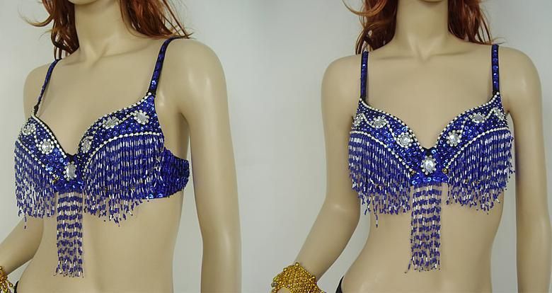 New  belly dance costume Top bra US Size 32 34B/C  