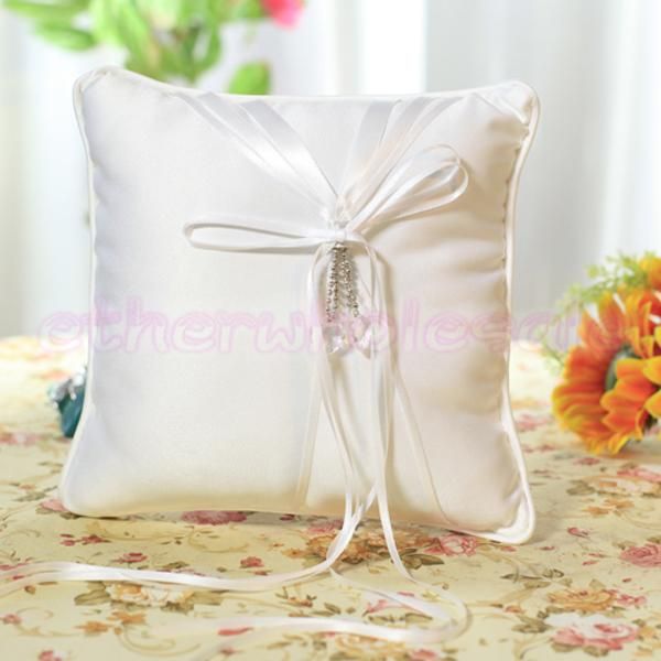 Wedding Ceremony Satin Ring Bearer Pillow different styles you u pick 