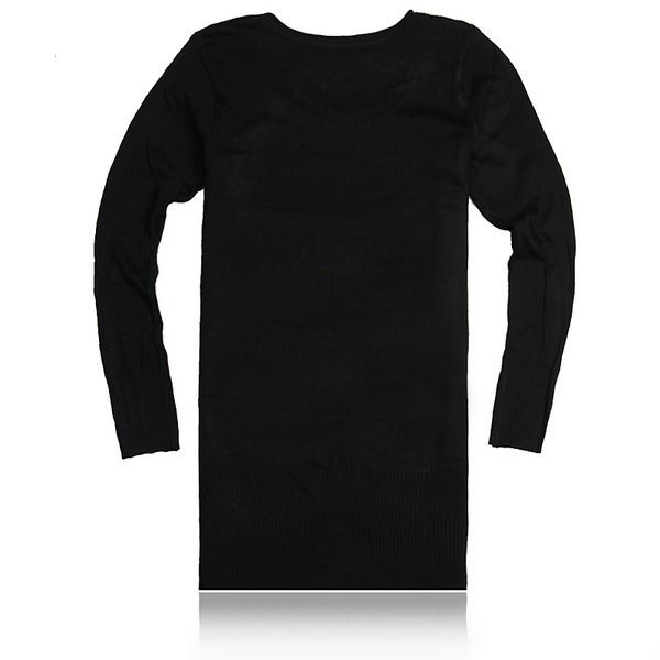 Korean Style Women Long Sleeve Rhombus Sweater Pullover Jumper Top 