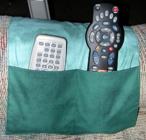 Fabric Chair Tv Remote Control Holder Organizer Caddy  