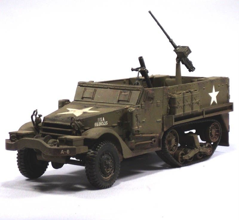 35 Built US Army M21 81mm Mortar Carrier Halftrack  