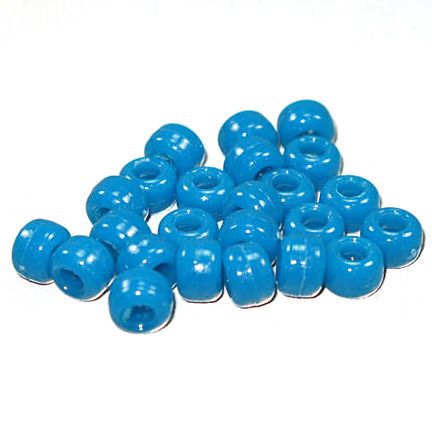 Crow beads Turquoise 9 x 6 mm 1000 pk Pony  