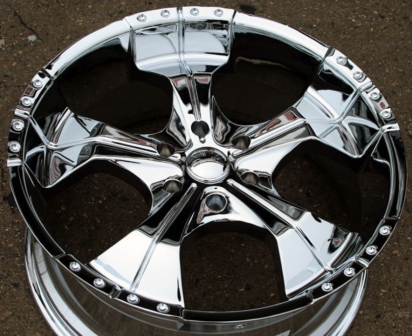   REALM 280 22 CHROME RIMS WHEELS TOYOTA TACOMA TUNDRA 6H  