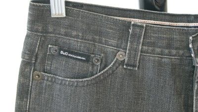 DOLCE & GABBANA ITTIERRE In Gray Jeans Spa, W26  