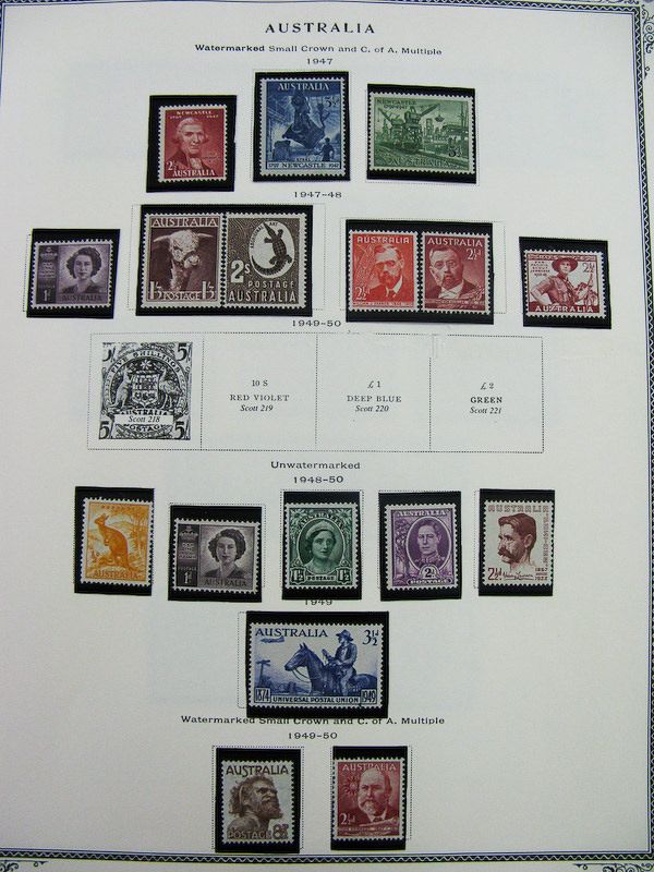 Australia Stamp Collection Mint& Used  