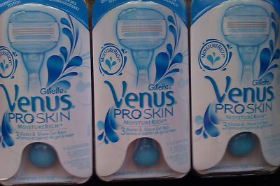 Gillette Venus ProSkin Womens Razors w/ 6 cartridges  